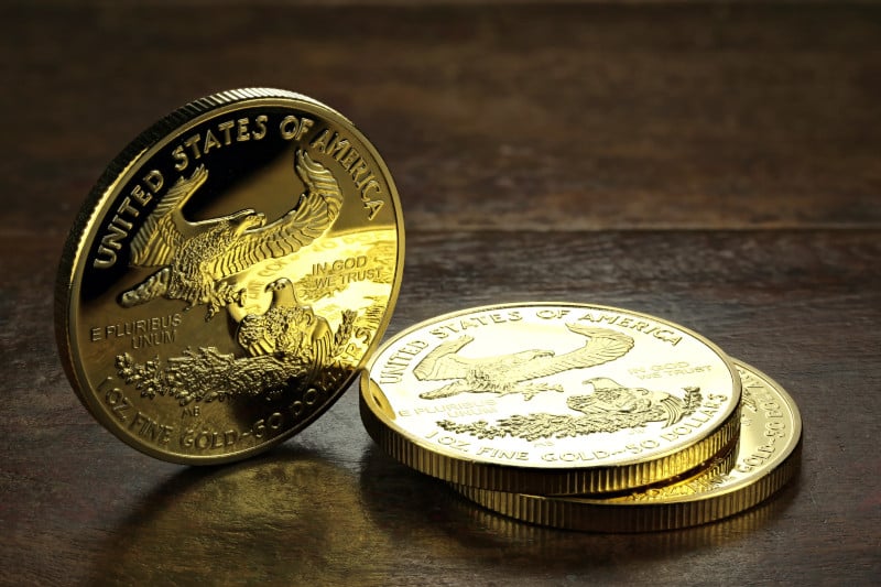 American Gold Eagle coins