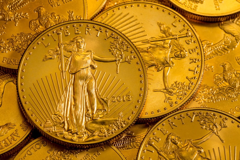 American Gold Eagle coins