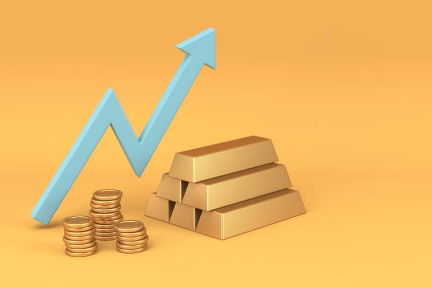 rising price of gold