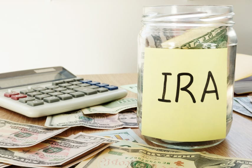 money in IRA account