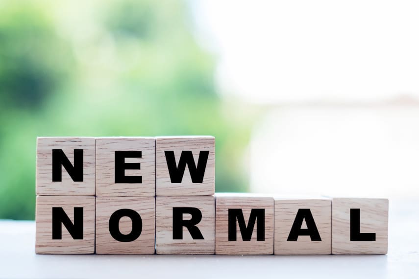 we're in the new normal