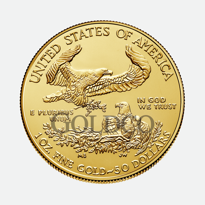 Gold American Eagle