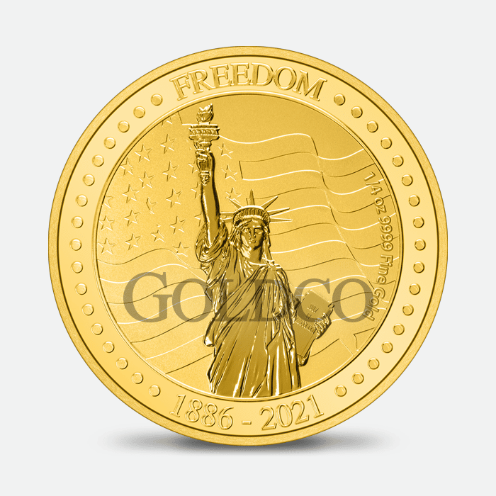 Gold Freedom Coin