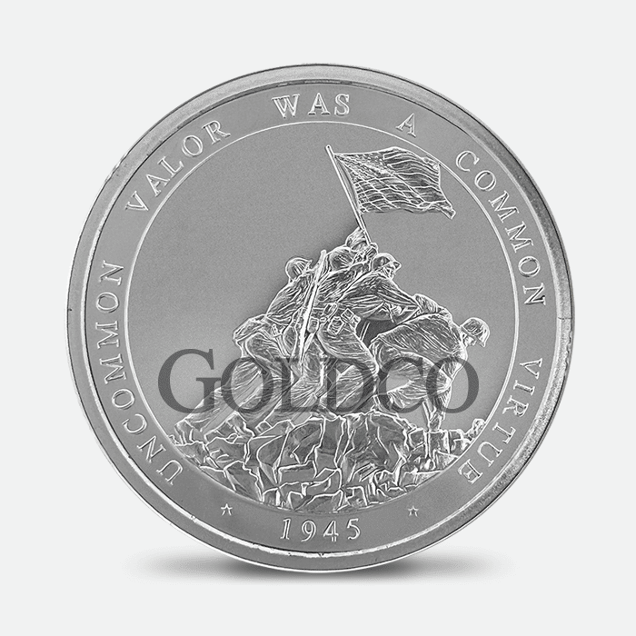 2022 1 oz Silver Valor Front